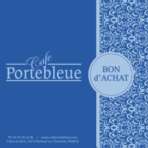 Cafe Portebleue Gift Card - Bon d'Achat